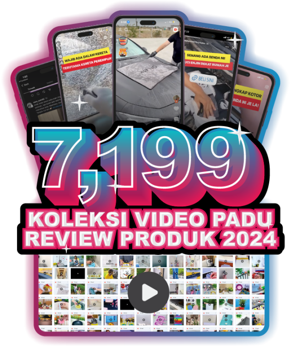 KOLEKSI 7,199 RIBU VIDEO TAHUN 2024 + FREE 2 E-BOOK AFFILIATE